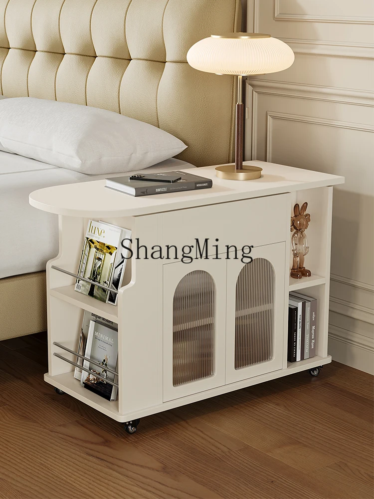 

LXY cream wind removable side few household living room sofa side cabinet