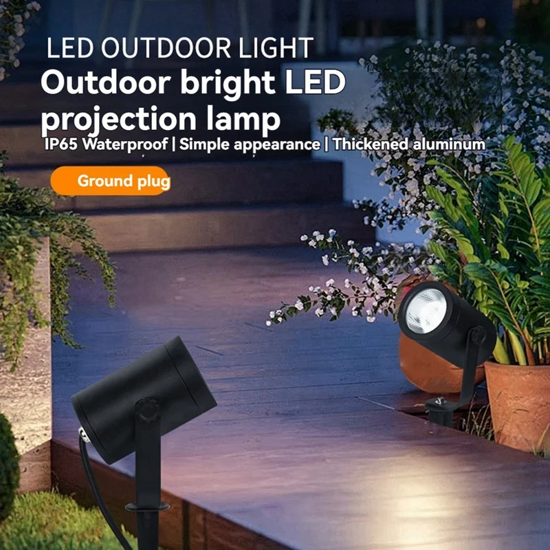 Outdoor Spot Light IP65 Waterproof Landscape Light Embedded 10W Spotlight For Yard