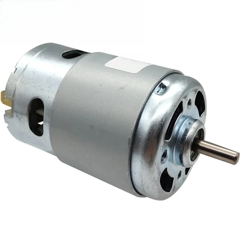 895 DC High Power Driving Motor 12/24V Wide RPM Range 3000 5000 10000 12000 20000RPM Grinder Scooter Cutting Machine Component