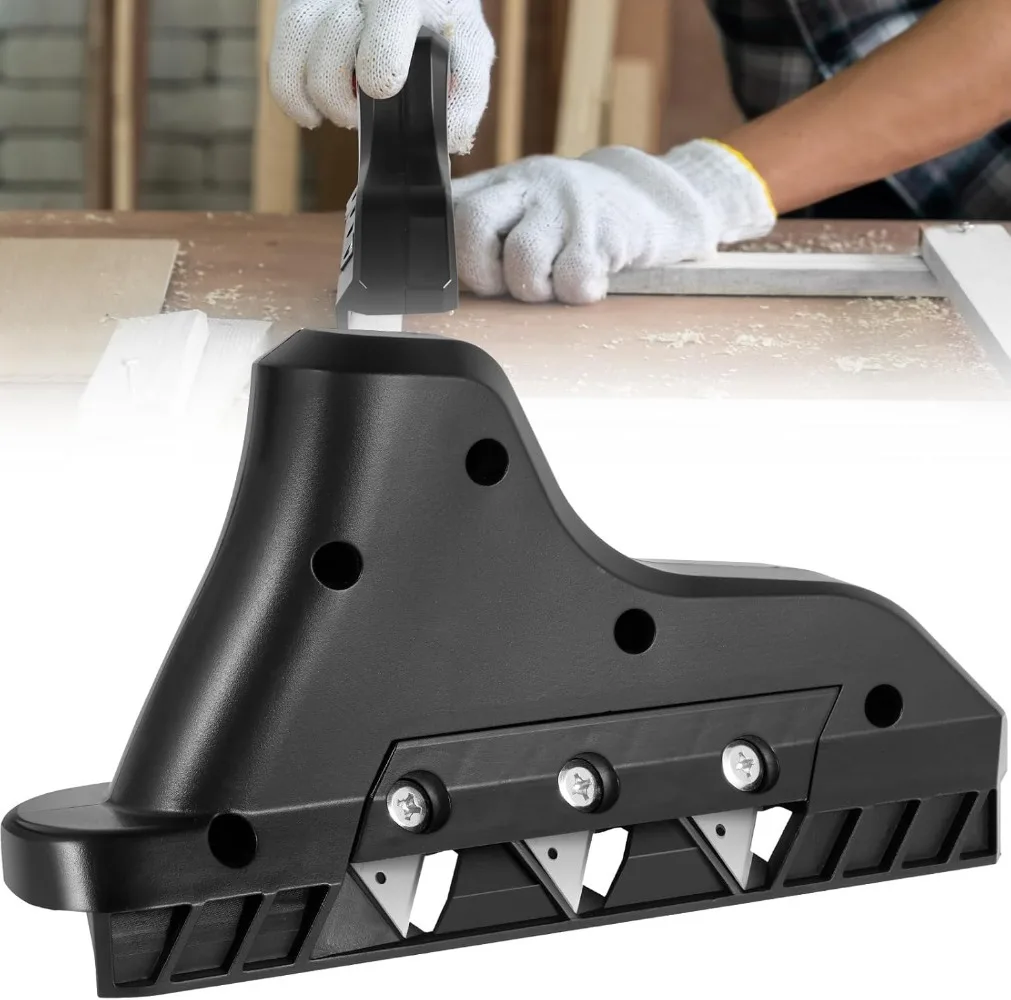 

45° Plasterboard Quick Cutter, Hand Plane Wood Plasterboard Edger Board Drywall Edge Chamfer Woodworking Chamfering Hand Planer