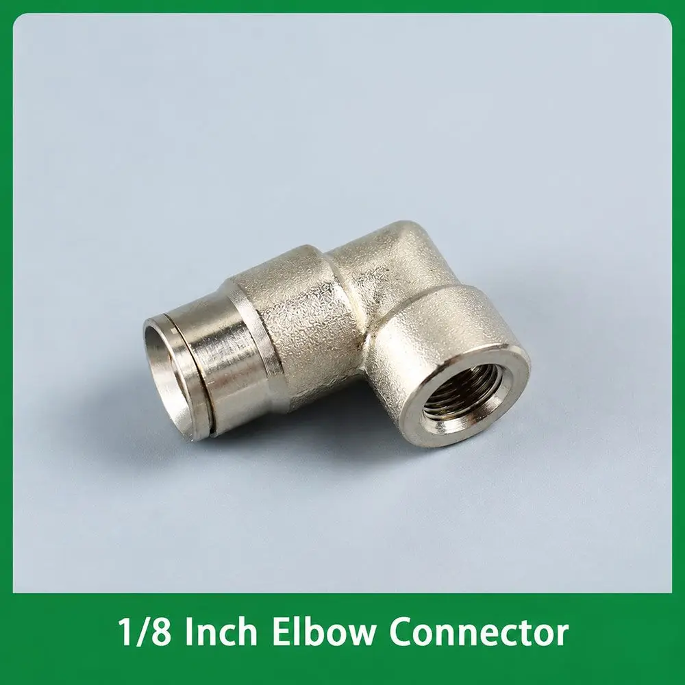 9.52mm High Pressure Misting System Connector Atomizing Nozzle Adapter Tee Connector Nozzle Adapter Elbow Connector