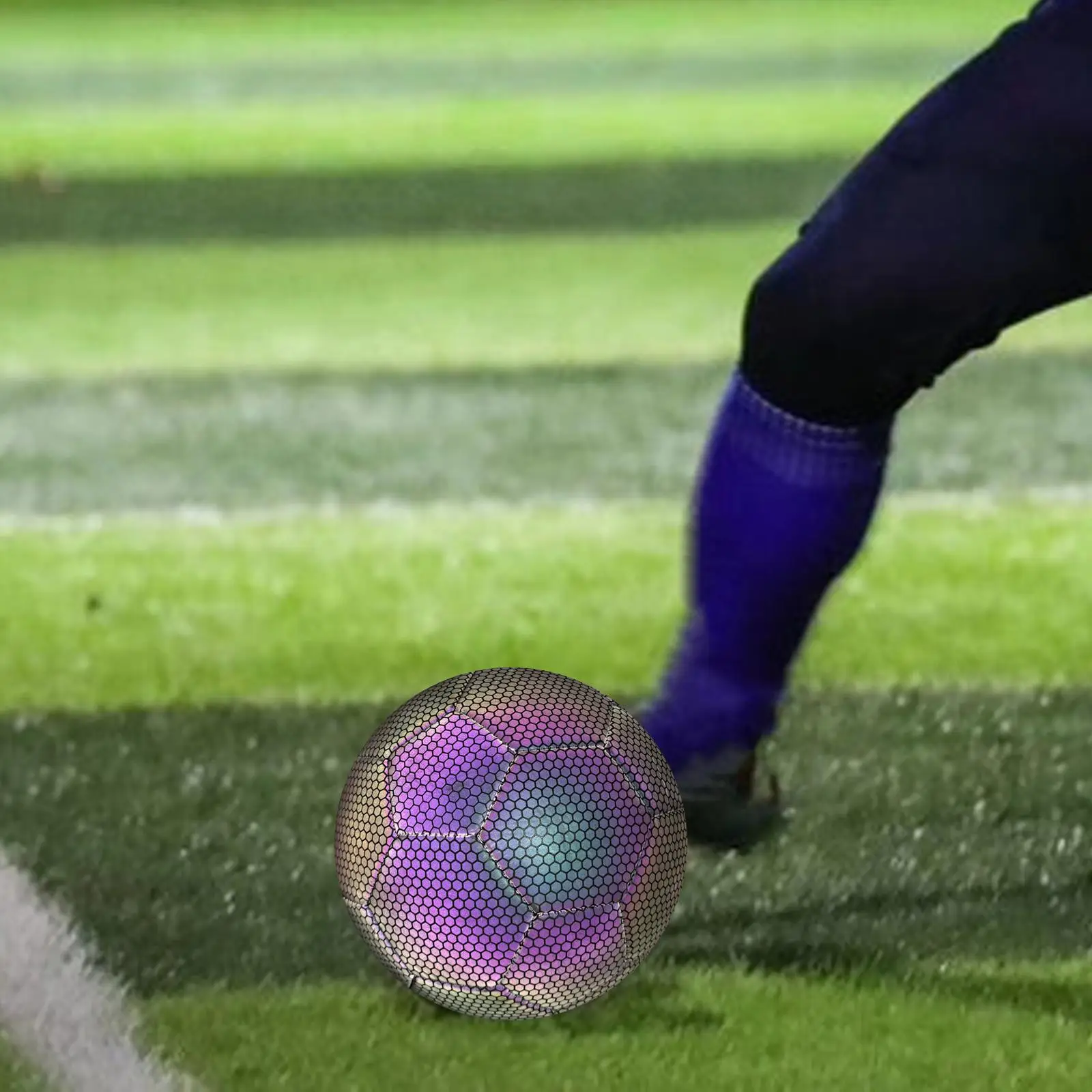 

Holographic Soccer Ball, Night Game, Size 5, Official Wear-Resistant Soccer Ball