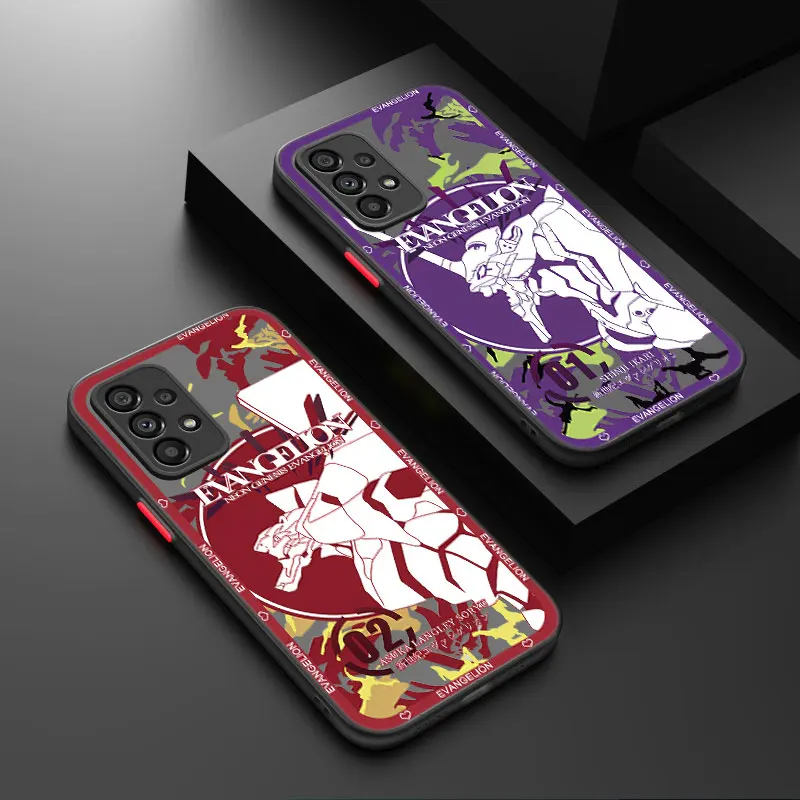 Anime Shinji Ikari-EVA Phone Case For Samsung A13 A22 A32 4G A33 A42 A52S A53 A73 5G A12 A14 A23 A31 A51 A70 A71 A72