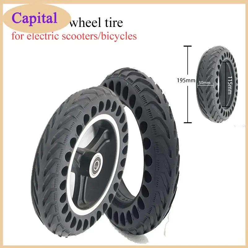 

Rubber Explosion Proof 200x50 Honeycomb Through Hole Wheels, Tires, Electric Scooter