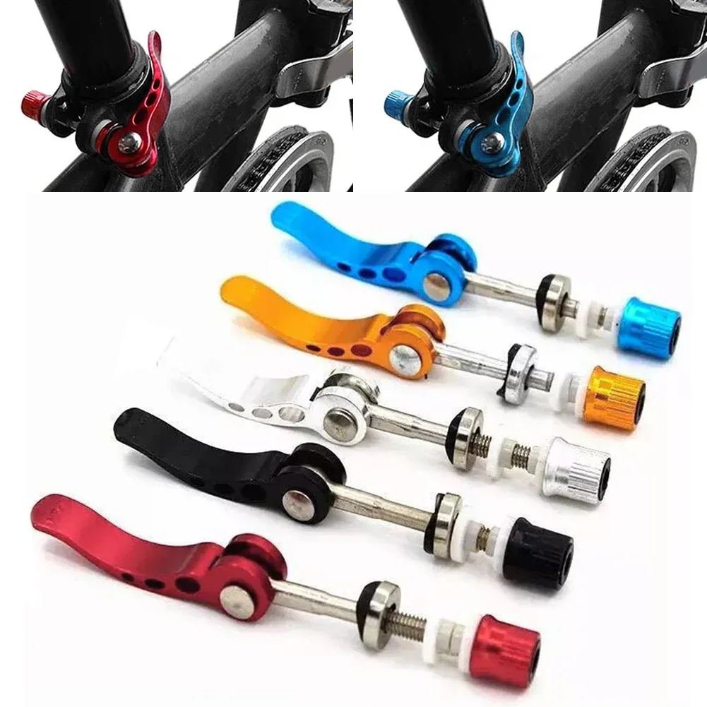 

Mountain Bicycle Seat Tube Clamp Screw Quick Release Lever Bike Seat Tube Clip Universal High Quality