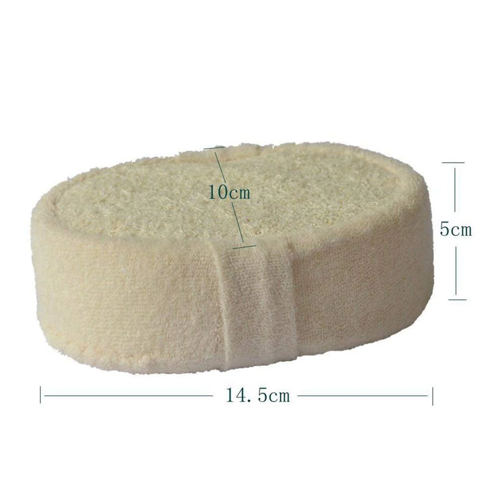 AB43-3X Natural Luffa Sponge Bath Ball Shower Scrub For Whole Body Healthy Massage Brush