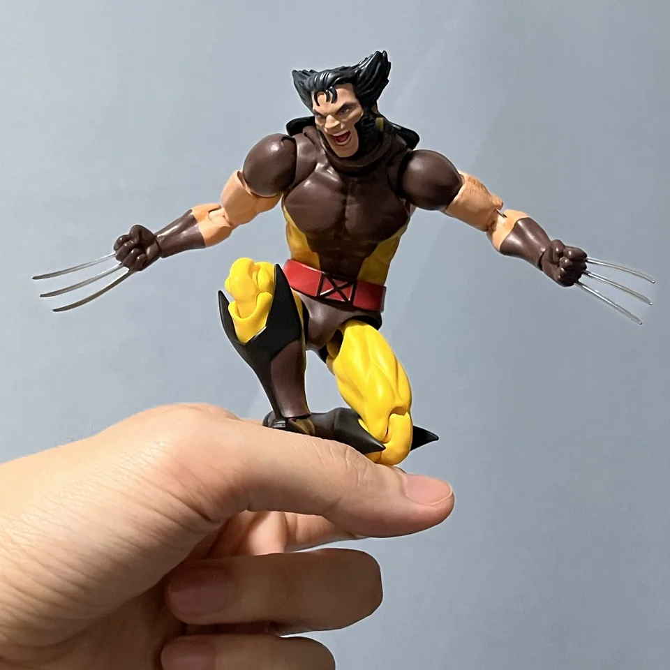 Nuevos juguetes Ct, figura de Wolverine, cómic marrón Mafex 138 x-men, figura de acción Shf, figura de Anime, modelo Ko, estatua, juguetes, regalos de navidad