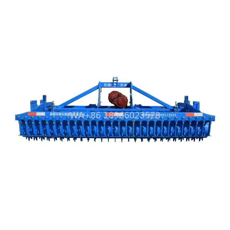Agro Tractor Heavy Power Bodenbrechende Nivelliermaschine Farm Power Driven Rake Harrow Rotary Rake Machine