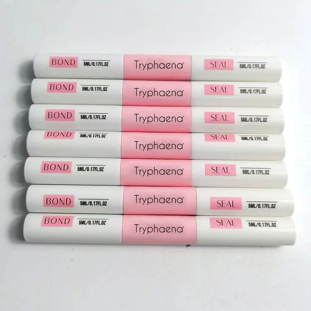 Custom Logo Cluster Lash Extension Glue Latex Free False Eyelashes Glue Waterproof Bond and Seal Lash Glue Private Label