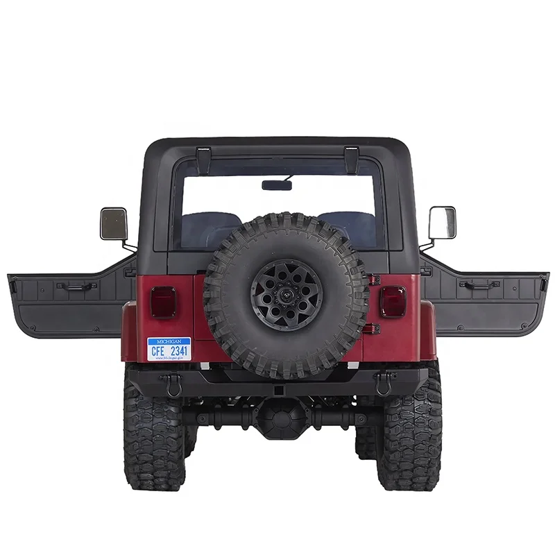 Rochobby fms 1/10 roc11033 4wd 4x4 sistema de iluminação led off road 1 10 escala 2.4g controle remoto rc crawler para brinquedo de presente de aniversário
