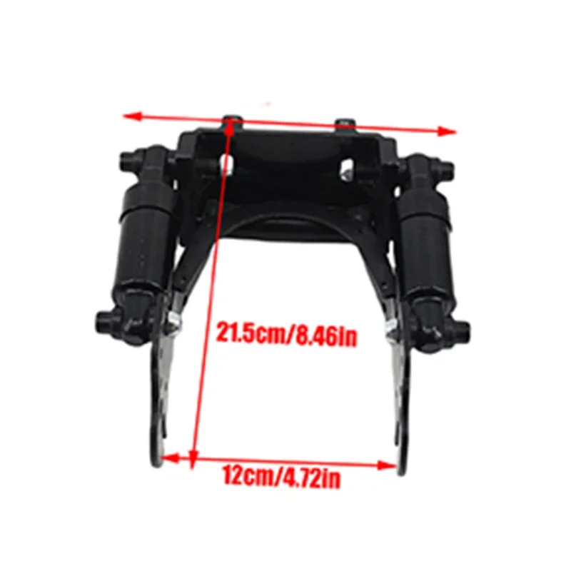 

10 Inch Electric Scooter Rear Fork Folding Replacement Driving Accessories Shock Absorber Axle Modified