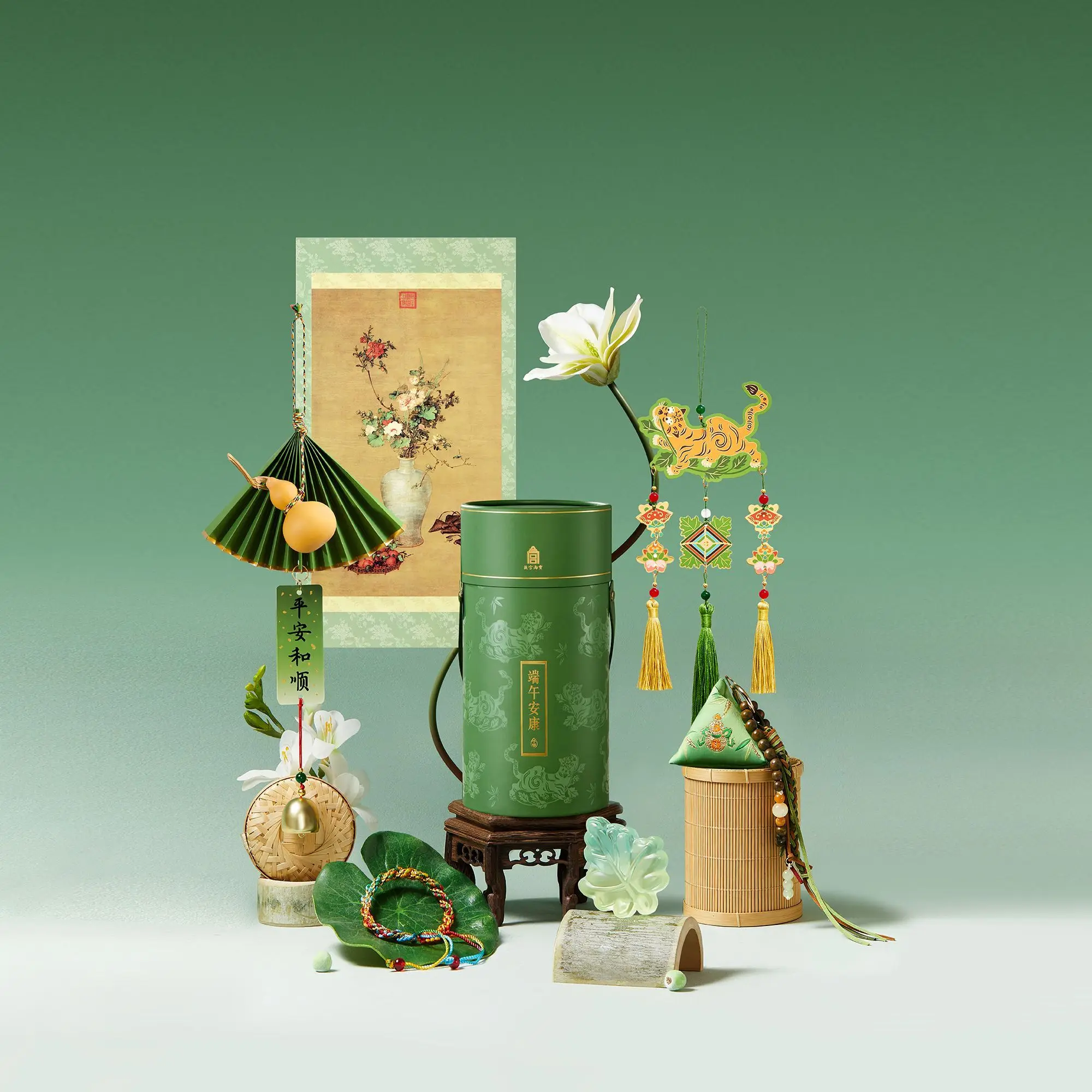 Dragon boat festival an kang tube mugwort sachet hand rope pendant souvenir gift