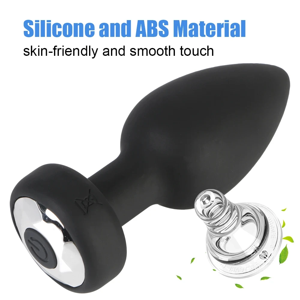 10 Speeds Anal Plug Vibrator Remote Control Men Prostate Massager Female Masturbator Adult Sex Toys for Women Men Gay Anal Plug - Image 3