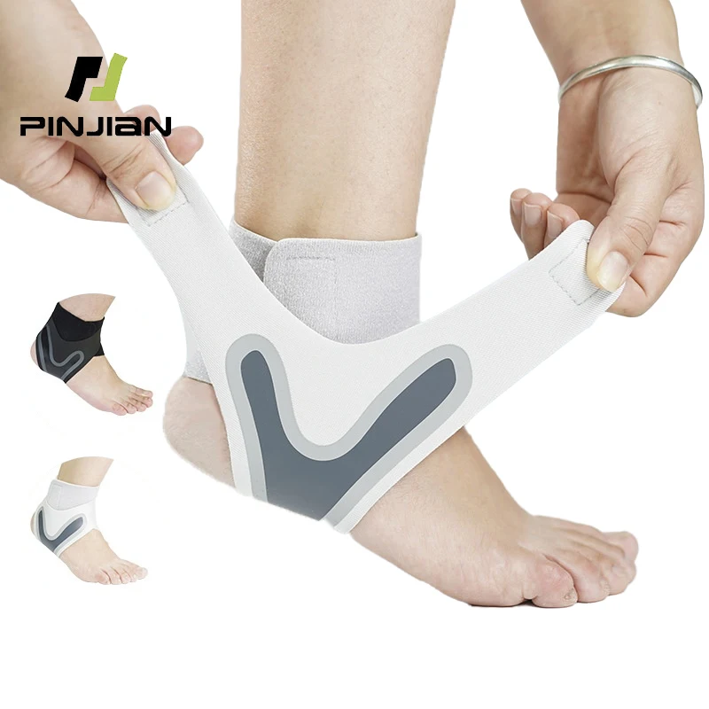 

Ankle Support Brace,Elastic Adjustment, Foot Bandage,Sprain Prevention, Sport Fitness Guard Band