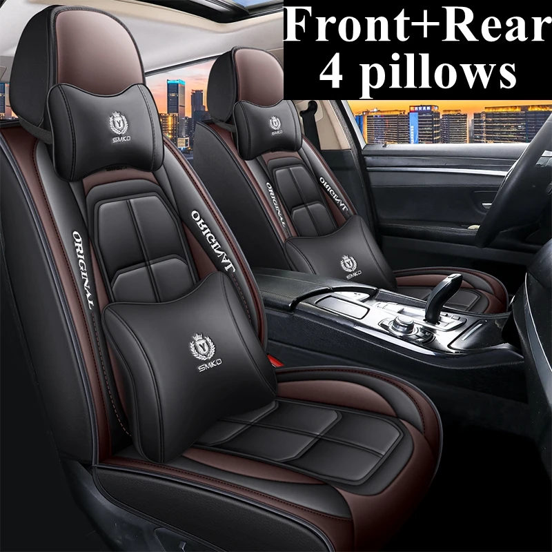 Car Seat Cover Set for Toyota Hilux Prado Fj Cruiser Auris Volkswagen Bora Golf 4 5 6 7 Magotan Passat b5 b6 b7 b8 Polo Touareg