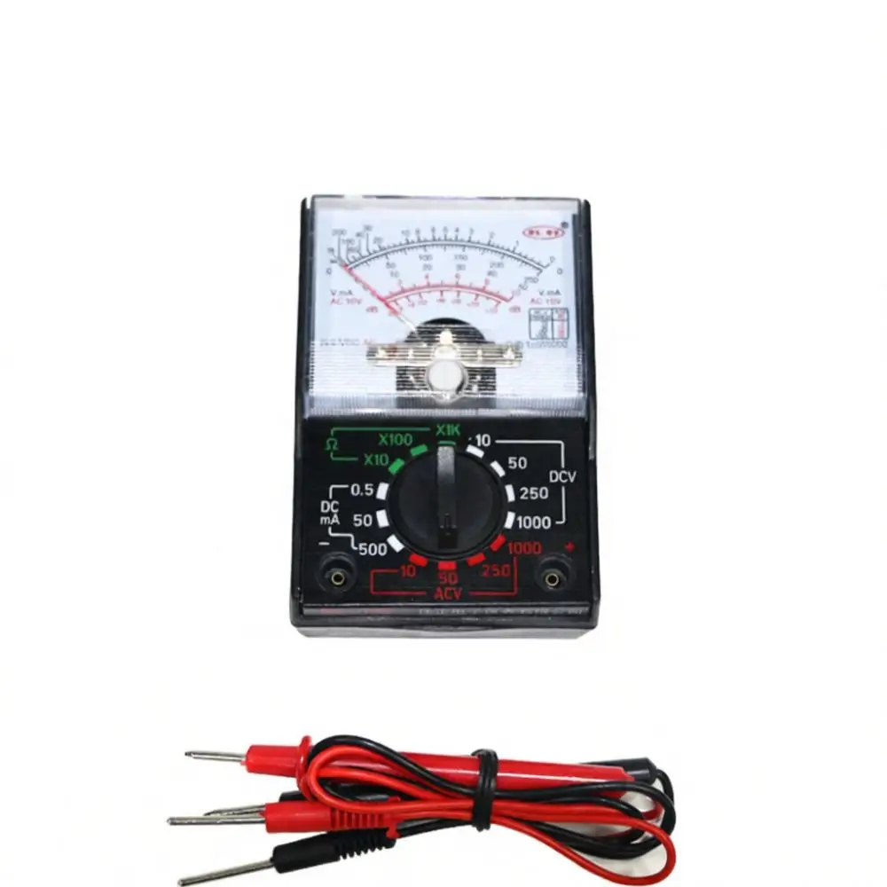 Student Physics Lab Analog Multimeter Handheld Portable Electrical Experiment Meter Teaching Equipment Primary Physics Tool