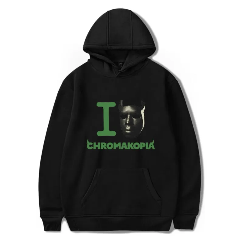 Chromakopia Mask Hoodies Merch Men/Women Winter Long Sleeve Sweatshirt Pullover Hooded Streetwear