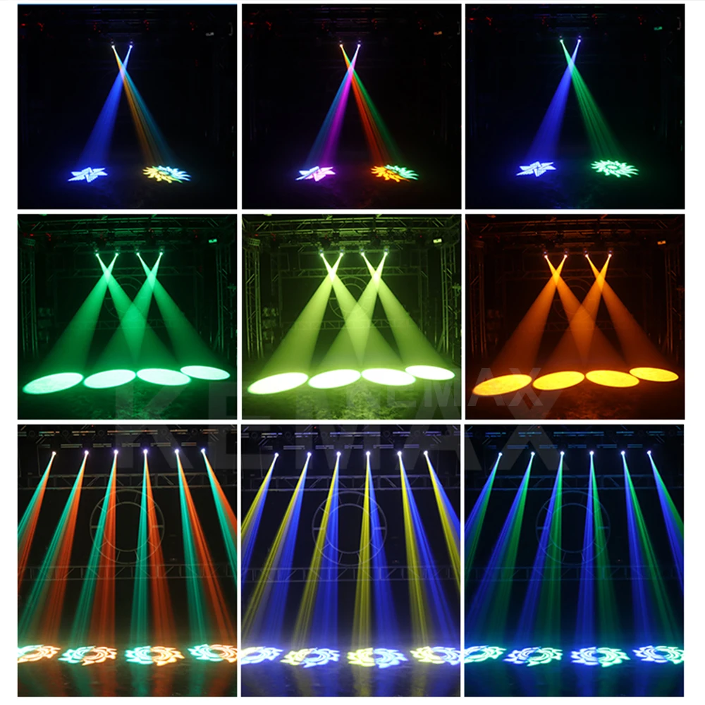 DJ Mobile 30W LED Spot Light DMX512 RGBW Mini Lyre Beam 8 สีดิสโก้ปาร์ตี้ไนท์คลับเวทีอุปกรณ์สําหรับงานแต่งงาน