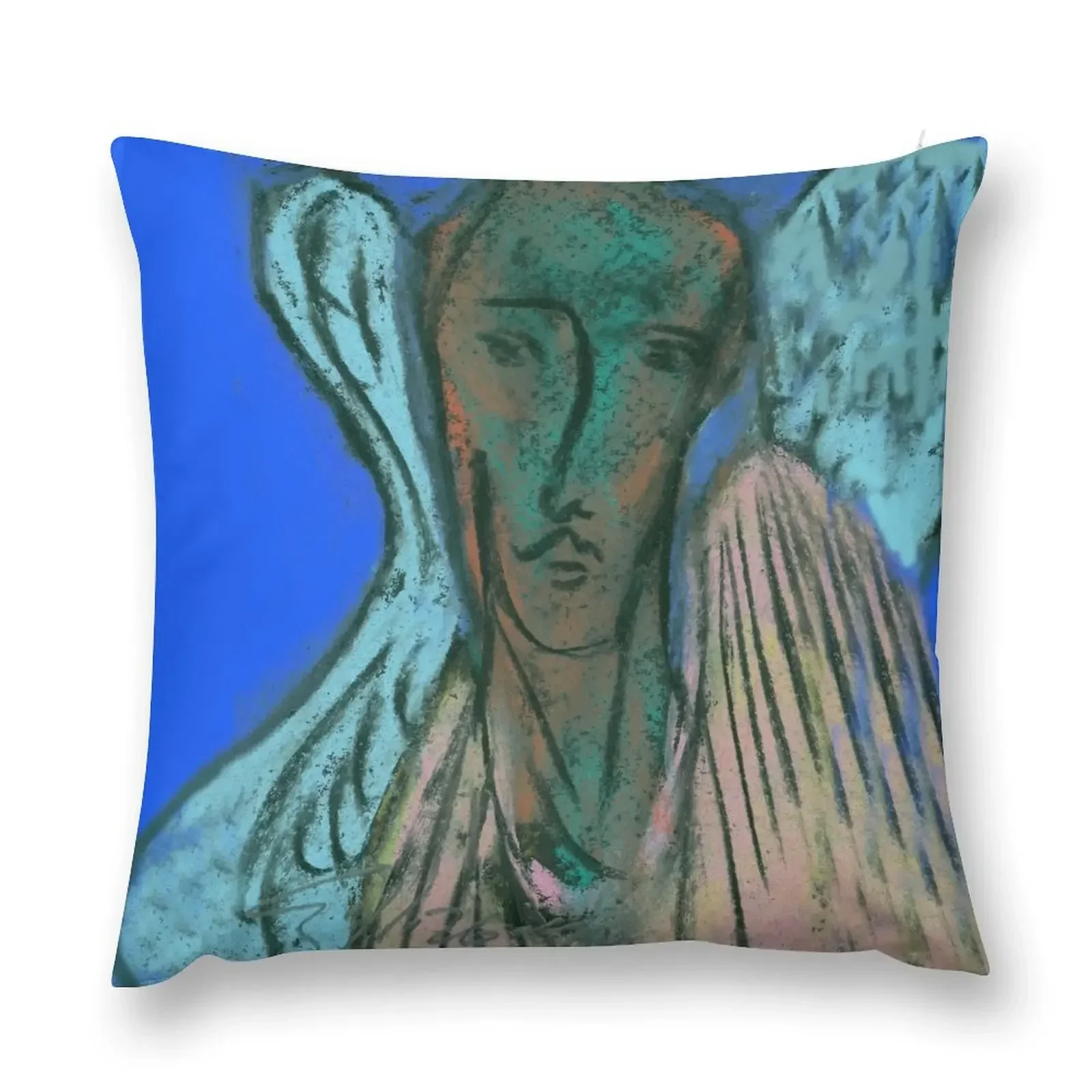 Archangel Gadriel, Healing Angel of the Ascending Light Throw Pillow Throw Pillow Covers Custom Cushion pillow