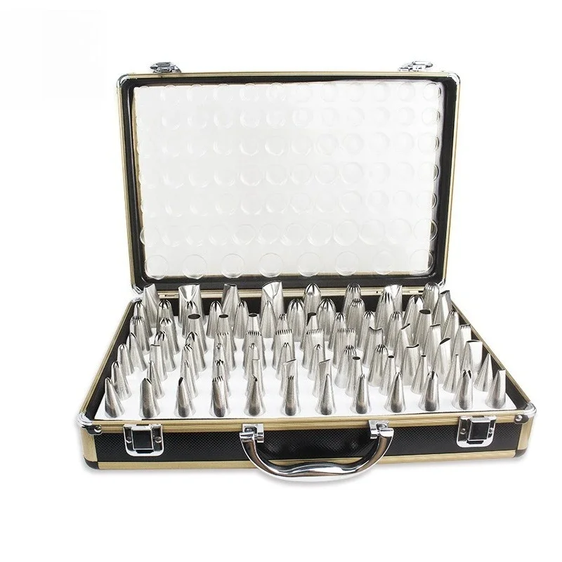 Piping tool, handmade piping nozzle 80 pcs, professional baking piping nozzle