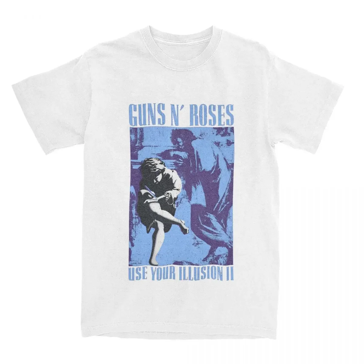 Guns N Roses Use Your Illusion Band Accesorios Camiseta Hombres Mujeres Camisetas divertidas de verano Ropa de mujer Camisetas gráficas