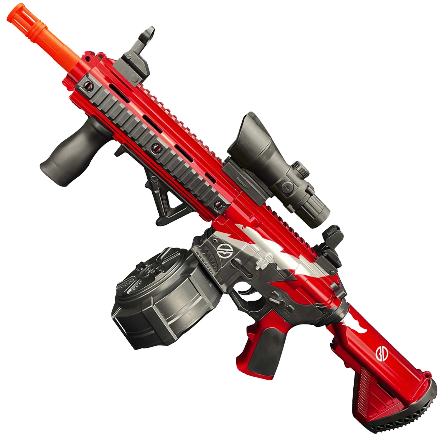 M416 장난감 총 야외 전동 블래스터 슈팅 스포츠 젤 총알 슈팅 장난감 야외 게임에 적합 (총알 미포함)