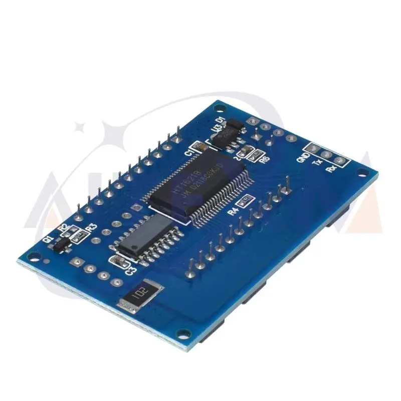 AITEXM เครื่องกําเนิดสัญญาณ PWM Pulse Frequency Duty Cycle ปรับได้โมดูลจอแสดงผล LCD 3.3 V-30 V 1Hz-150 Khz PWM โมดูลบอร์ด