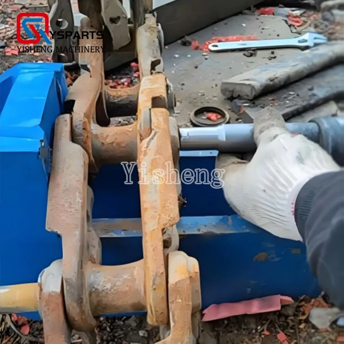 Hot Sale 150ton Electric Portable Hydraulic Track Link Pin Press Machine for Excavators and Bulldozers