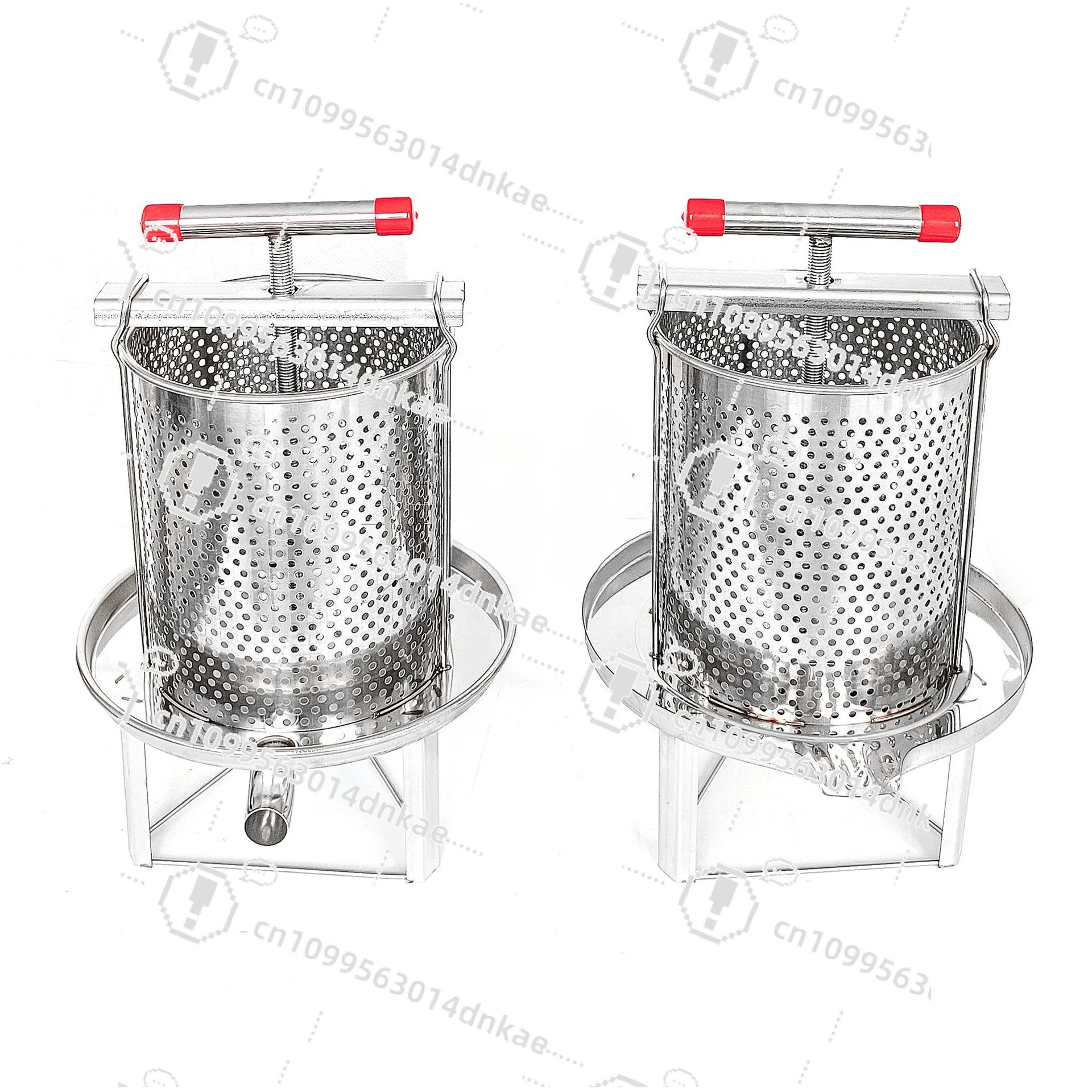 Stainless Steel Press, Honey Press, Manual Wax Press, Commercial Small Juicer, Fruit and Vegetable Juicer