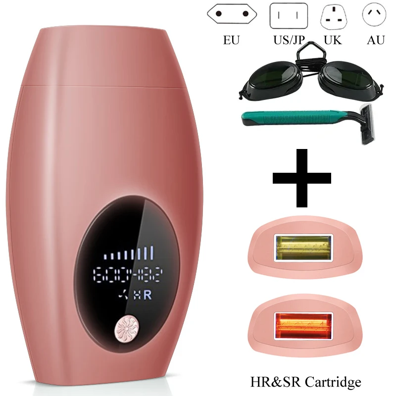 Lobemoky Hair Removal Ipl Depilator Permanent Laser Painless Home Appliance Portable Electric Facial Pulse Light Epilator Device