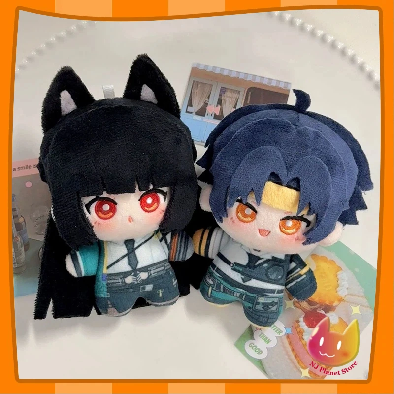 10cm Hoshimi Miyabi Keychians for Bags Zenless Zone Zero Keychains Plush Doll Pendants Party Favors Valentine's Day Gift