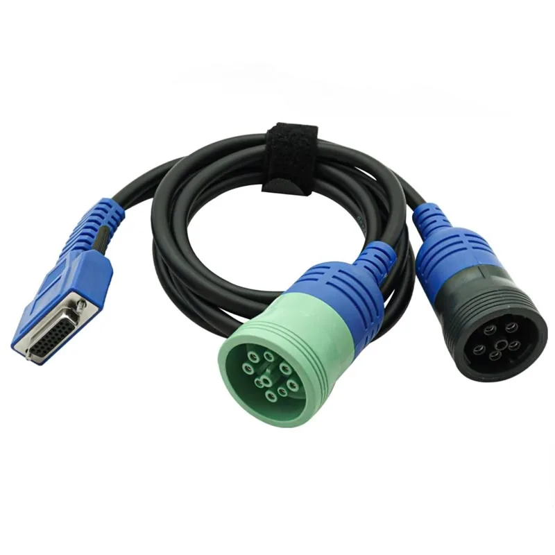 PN 493148 6Pin 9pin Y Cable for Nexiq USB Link Diesel Truck Deutsch Adapter 6 Pin 9 Pin To DB15 PIN Female OBD Connector