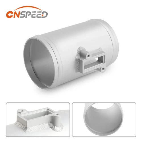 Imagen 2 del producto Sensor de flujo de masa de aire de 3 pulgadas, adaptador de medidor Maf, Sensor de flujo de masa de aire de 76Mm, montaje de medidor de admisión de aire para Nissan, Honda, Ford