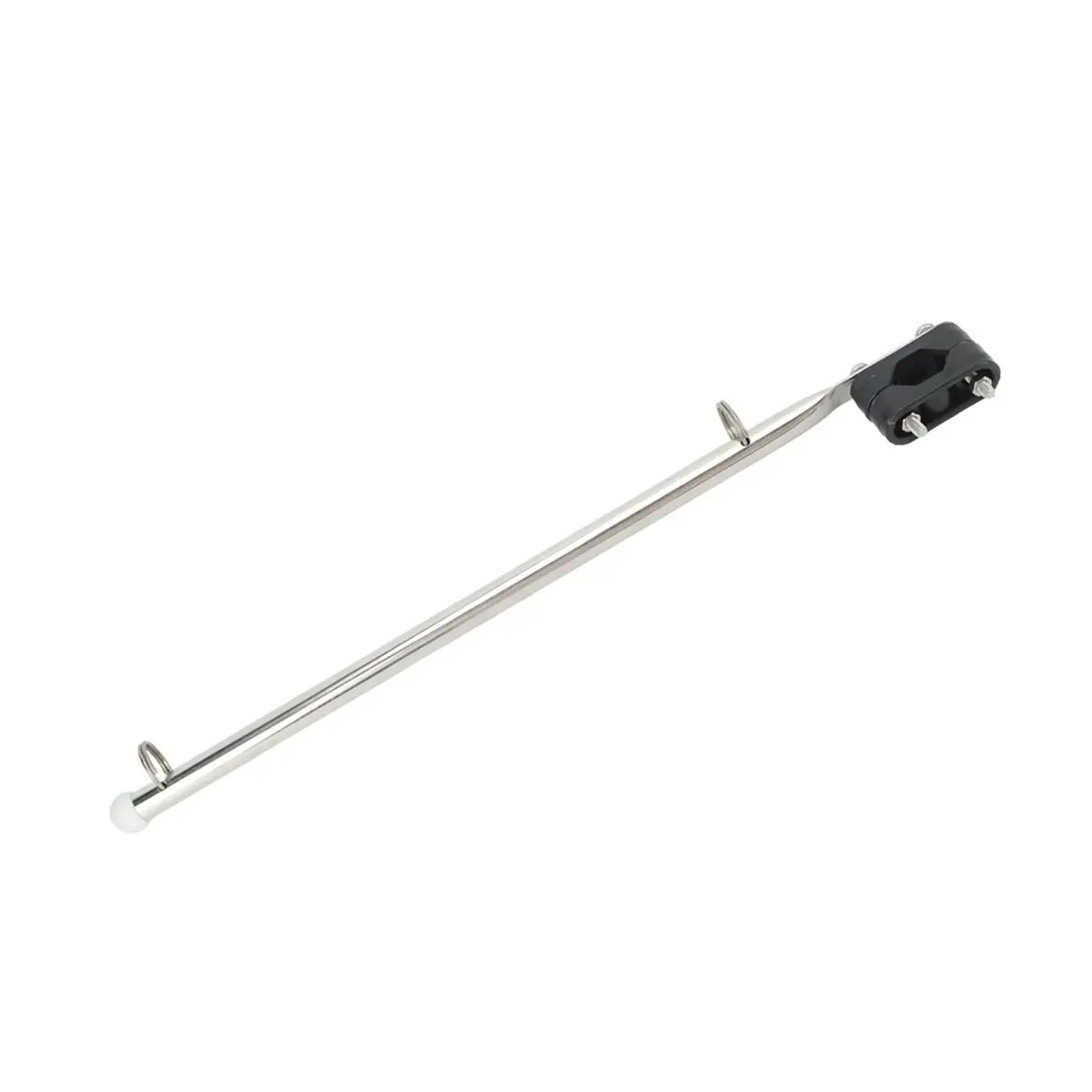 Best sales 2026 Adjustable Marine Flag Pole Holder 390mm/15.35in Stainless Steel for Boats Yachts Sailboats