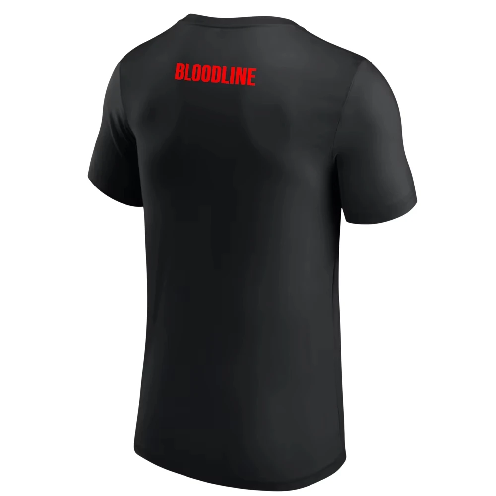 Herren Schwarzes The Bloodline Authentic Photo T-Shirt 3D-Druck Sport Schnelltrocknend Kurzarm T-Shirt Alltag Casual Übergröße T-Shirt 2026 – Detail 5