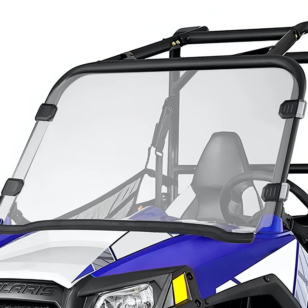 UTV Windshield Window HD Clamp for Can-Am Maverick x3 1000 Commander For Honda Pioneer Compatible with Polaris RZR for cf moto