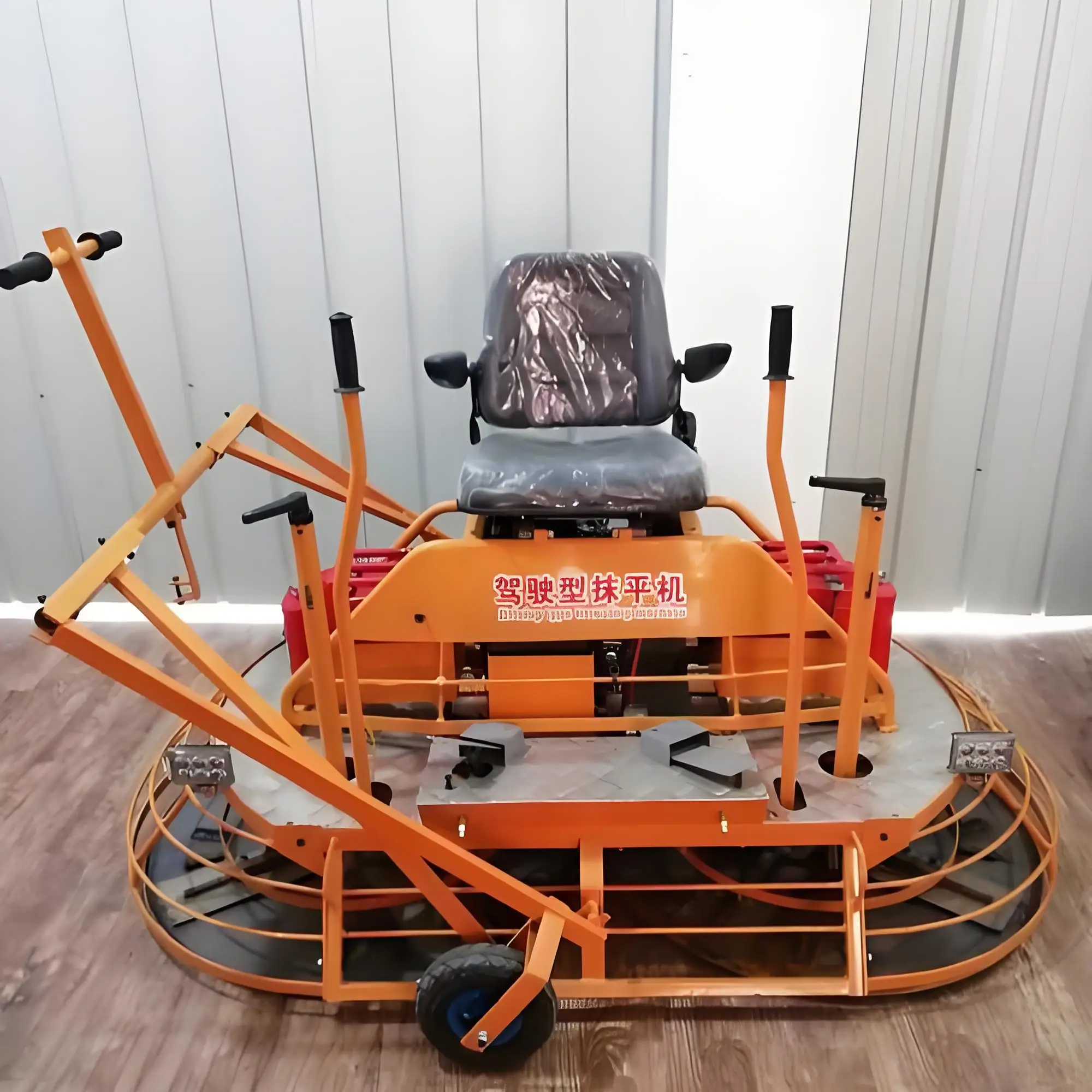 

Transport Wheels Hydraulic 1200mm Finishing Machine Concrete Power Ride on Power Trowel with Engine Core Component Easy Control