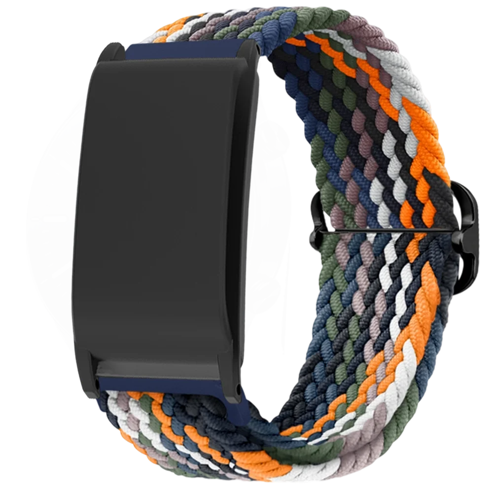 Marco protector de PC + correa de nailon para pulsera elástica ajustable Whoop 5,0/MG para marco Whoop MG/5,0/4,0 + correa de nailon, 2 uds.