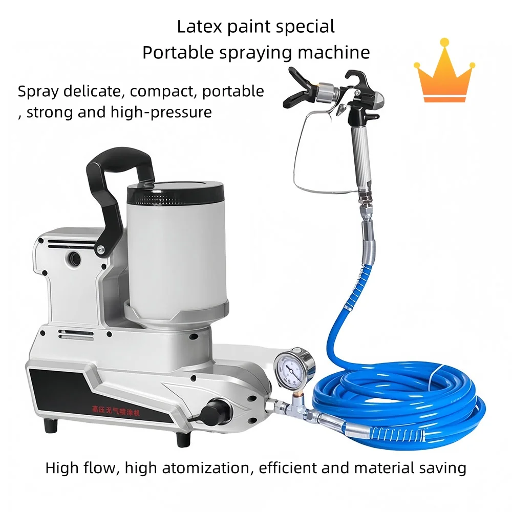 DIY Airless Paint Sprayer Machine Portable Electric Spray Gun Home Painting Tools High Power Paint Sprayer220V