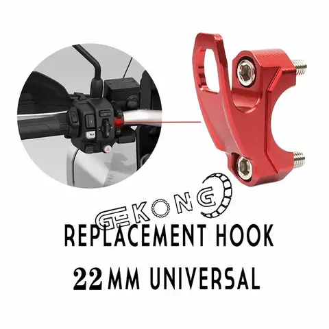 CB250F CB500 CB600F CB750 हॉर्नेट CB1000 हॉर्नेट SP के लिए सीएनसी एल्युमीनियम मोटरसाइकिल एक्सेसरीज हेलमेट लगेज हुक 10 best sales सीबी1000 - №3