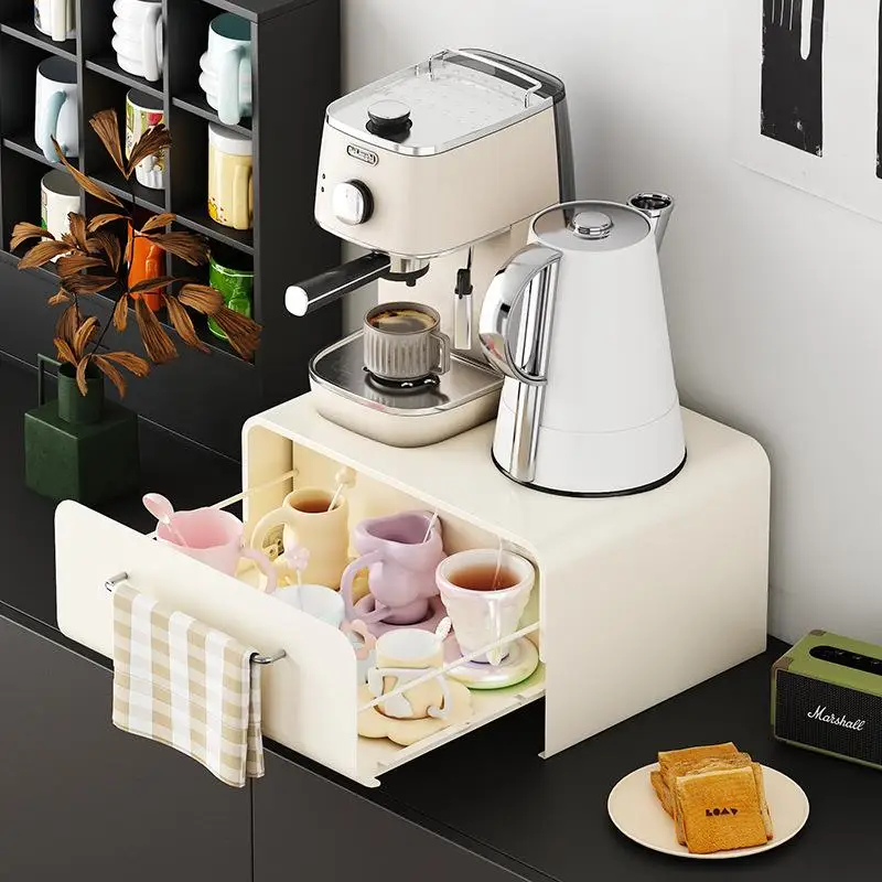 simple-kitchen-drawer-storage-box-cup-bottle-moisture-proof-storage-water-kettle-coffee-maker-shelf-organizer-dipling-brand