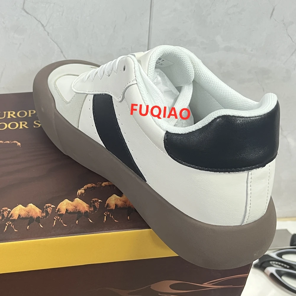 Mann Kuh Leder Turnschuhe Mode Aufzug Schuhe Höhe Erhöhen Einlegesohlen 7CM Leder Schuhe für Männer Casual Hohe Lift sport – Detail 5