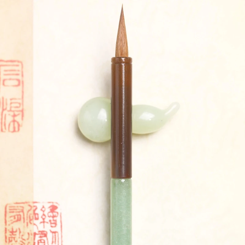 High End Chinese Calligraphy Writing Brushes Pen Professional Small Regular Script Handwriting Hold Line Painting Huzhou Brush