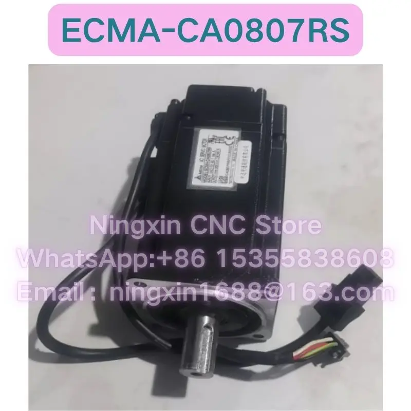 

Б/у Серводвигатель ECMA-CA0807RS Функциональный тест ОК Быстрая доставка