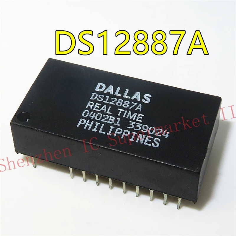 1pcs/lot DS12887A DS12887+ DS12887 DS12C887A DS12C887+ DIP-19 In Stock