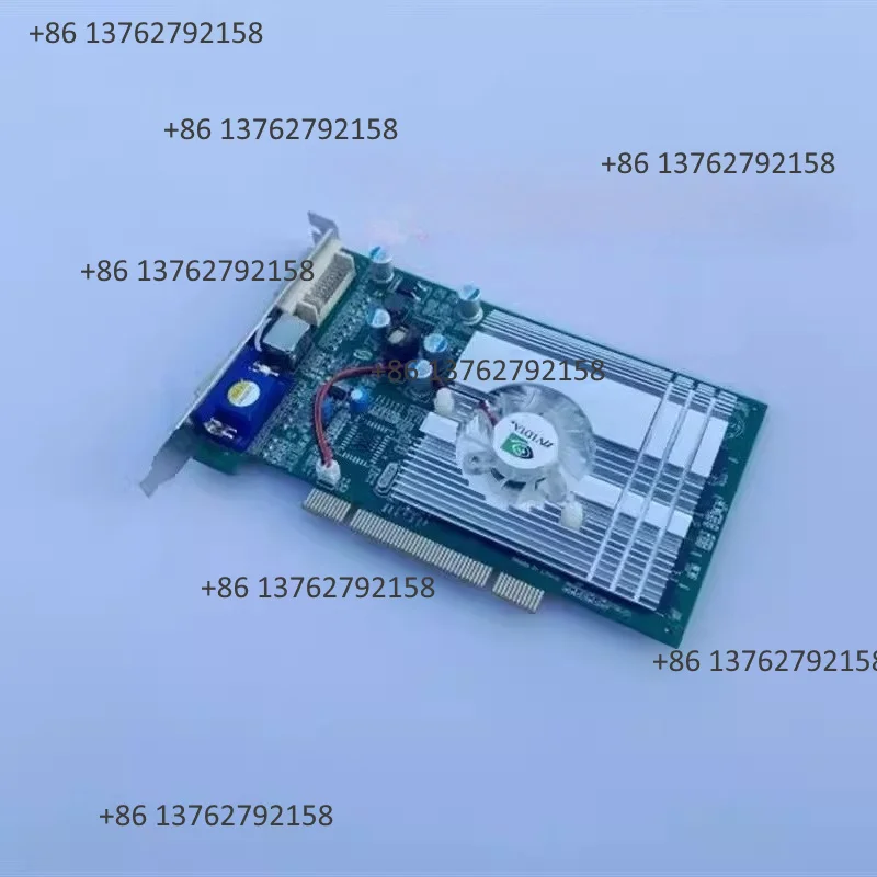 128MB DVI VGA PCI Discrete Graphics Card 5200 Vintage Desktop Computer Replacement Hardware Parts