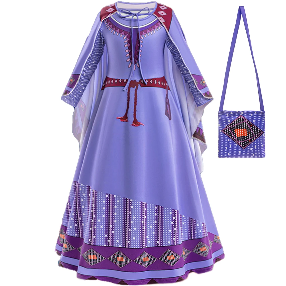 Wunsch Film König Königin Cosplay Kostüm Junge Mädchen Rollenspiel Weihnachten Geburtstags feier Prinzessin Kleid Karneval Halloween Kinder Kleidung