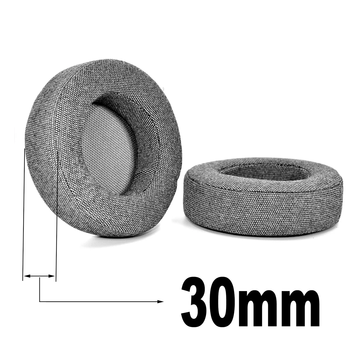 #Replacement Ear Pad Foam Headphone Covers for CORSAIR VIRTEOSO RGB Wireless SE Gaming Earbuds Foam Cushion Foam Cover image 5