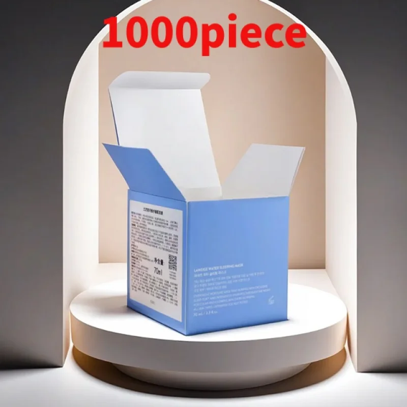 10 00piece.Custom.Custom product packaging Printed Collapsible skin care Face paper box