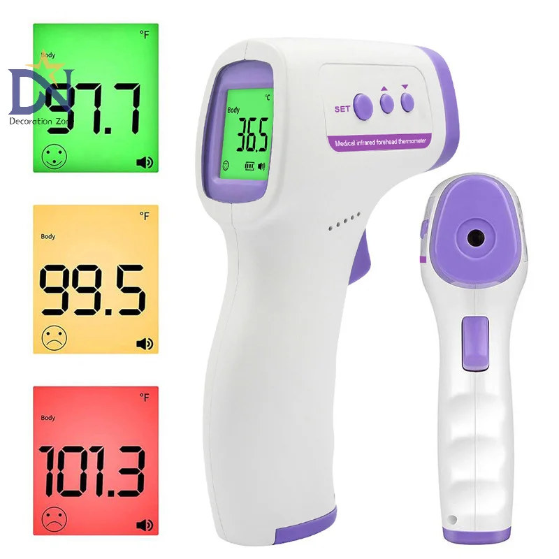 Forehead Digital Thermometer Non Contact Infrared Medical Thermometer Body Temperature Fever Measure Tool For Baby Adults